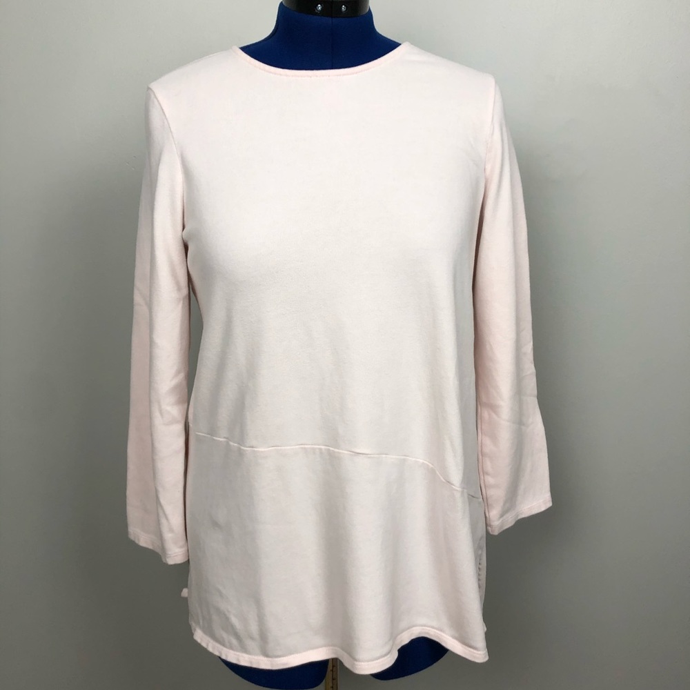 J Jill Pure Top Soft Touch Asymmetric Hem